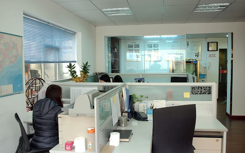 深圳市金螞蟻搬家有限公司廣州分公司公共辦公區(qū)域一角